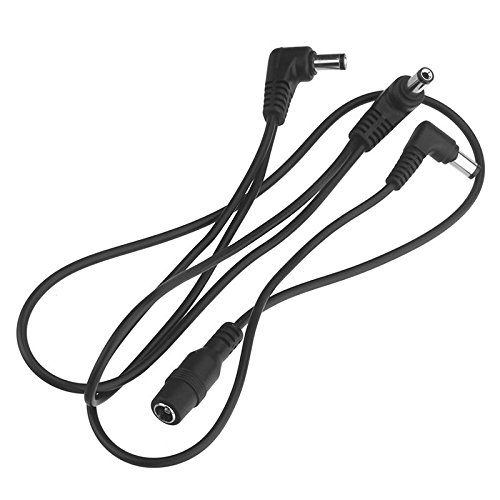 Amazon | Vaorwne 5ギターエフェクターペダル9V電源ケーブル（6